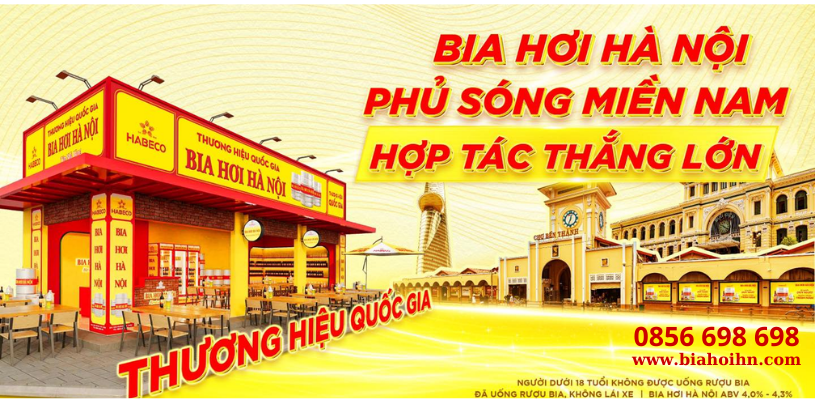 BIA HƠI HÀ NỘI PHỦ SÓNG MIỀN NAM - HỢP TÁC THẮNG LỚN!
