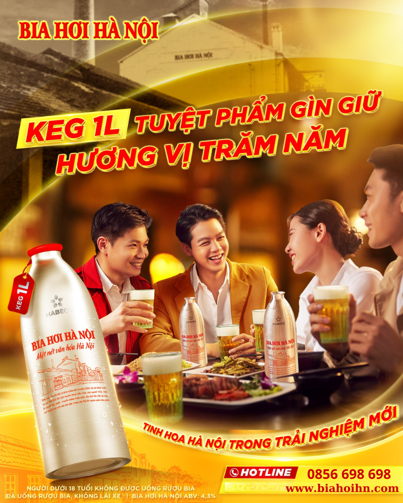 KEG 1L - TUYỆT PHẨM GÌN GIỮ HƯƠNG VỊ TRĂM NĂM
