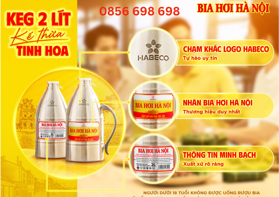 Keg 2 lít - Kế thừa tinh hoa